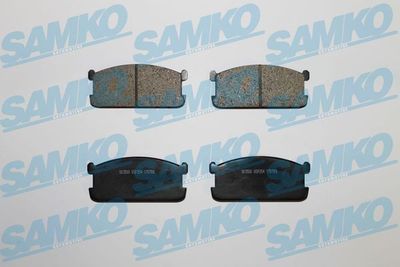 Комплект тормозных колодок, дисковый тормоз SAMKO 5SP254 для MITSUBISHI CORDIA