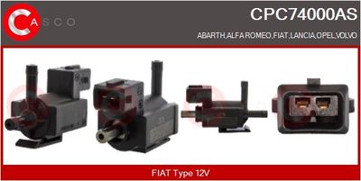 CONVERTOR PRESIUNE ESAPAMENT CASCO CPC74000AS