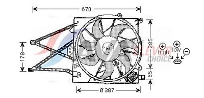 LüFTER MOTORKüHLUNG