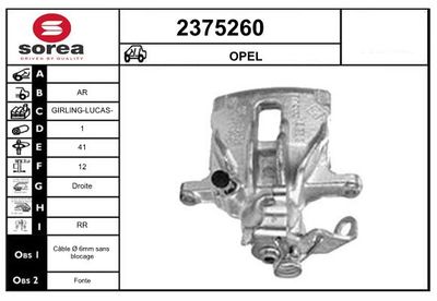 BREMSSATTEL EAI 2375259