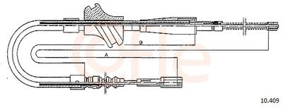 CABLU FRANA DE PARCARE