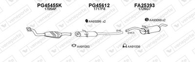 ABGASANLAGE VENEPORTE 150348