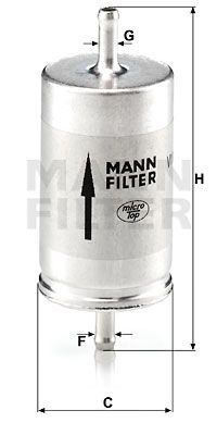 Топливный фильтр MANN-FILTER WK 410 для SKODA FELICIA