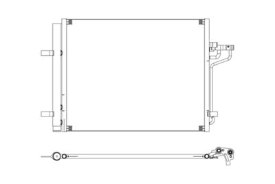CONDENSATOR CLIMATIZARE WALKER WCD00377 8