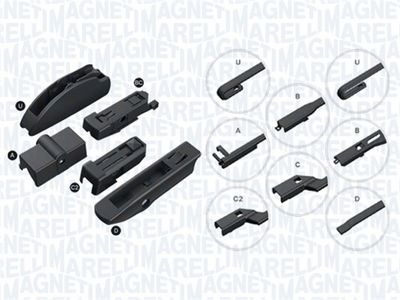 List stěrače MAGNETI MARELLI 000713617700