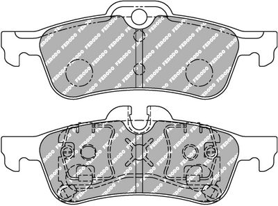 комплект спирачно феродо, дискови спирачки FERODO RACING FCP1676H