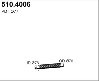 TEAVA FLEXIBILA ESAPAMENT
