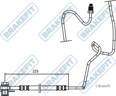 APEC Brake Hose BHO4302