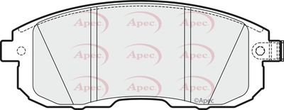 Brake Pad Set APEC PAD1832