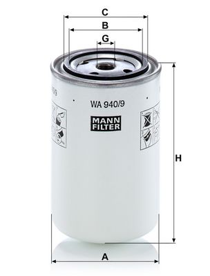 KüHLMITTELFILTER MANN-FILTER WA9409 1