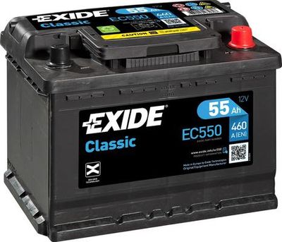Стартерная аккумуляторная батарея EXIDE EC550 для FIAT 1100-1900