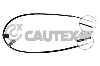 Тросик, cтояночный тормоз CAUTEX 761030 для FIAT STRADA