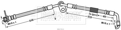 Brake Hose Borg & Beck BBH7816