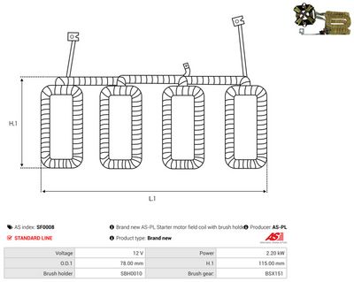 Vorschau Halter, Kohlebürsten Ansicht 3