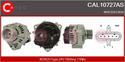 CASCO Generator Brand New HQ (CAL10727AS)