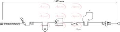 Cable Pull, parking brake APEC CAB1320