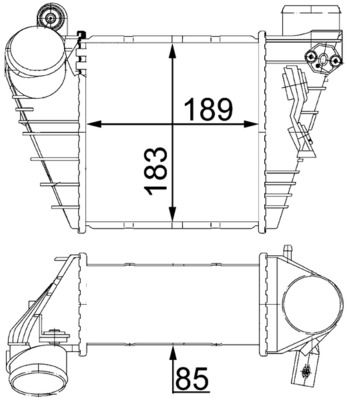 Интеркулер CI 22 000S