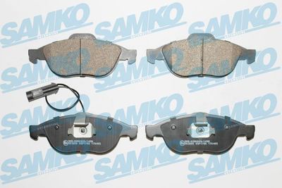 SAMKO 5SP1785 Тормозные колодки и сигнализаторы  для ALFA ROMEO 147 (937_) 1.6 16V T.SPARK ECO (937.AXA1A, 937.BXA1A)