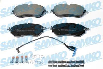 Zestaw klocków hamulcowych, hamulce tarczowe SAMKO 5SP2259AK