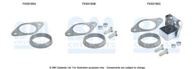 Монтажен комплект, изпускателна тръба BM Catalysts FK50195