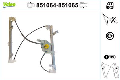 FENSTERHEBER VALEO 851065