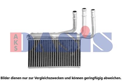 Теплообменник, отопление салона AKS DASIS 059016N для BMW X6
