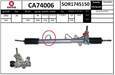 LENKGETRIEBE SNRA CA74006