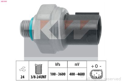 Przełącznik ciśnieniowy, klimatyzacja KW 480094