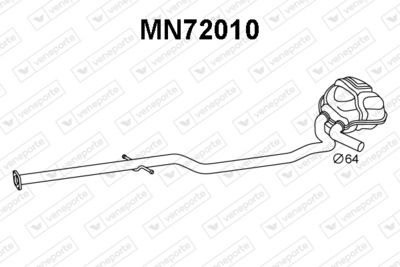 VENEPORTE MN72010 Глушитель выхлопных газов  для MINI MINI (R50, R53) Cooper S