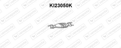 Катализатор VENEPORTE KI23050K для KIA SHUMA