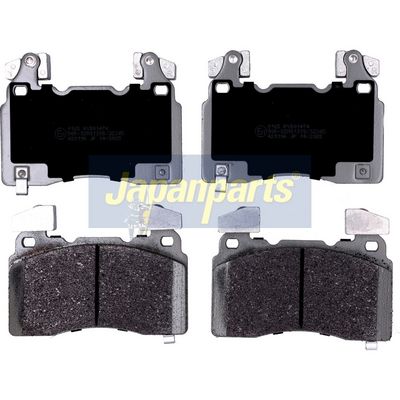 комплект спирачно феродо, дискови спирачки JAPANPARTS PA-0165AF