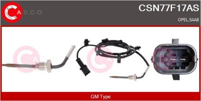 SENZOR TEMPERATURA GAZE EVACUARE