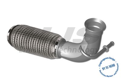 Flexibilní trubka, výfukový systém HJS 91 15 1698