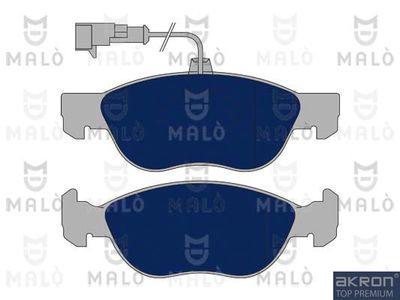 AKRON-MALÒ 1050412 Тормозные колодки и сигнализаторы  для FIAT PUNTO (188_) 1.9 JTD