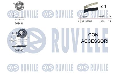 SET CUREA DE DISTRIBUTIE RUVILLE 550386 1