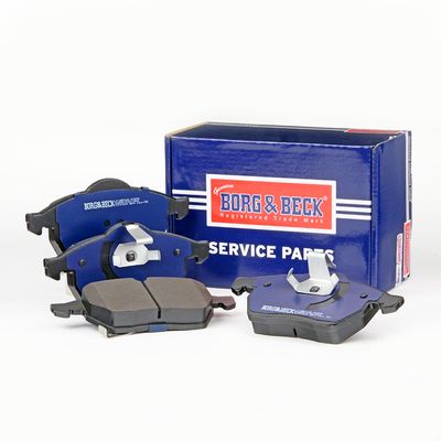 Zestaw klocków hamulcowych, hamulce tarczowe BORG & BECK BBP1643