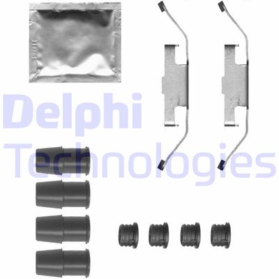 Комплектующие, колодки дискового тормоза DELPHI LX0683 для BMW i3