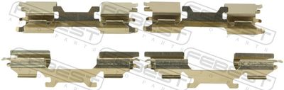 Комплектующие, колодки дискового тормоза FEBEST 1603-W906F для MERCEDES-BENZ MARCO