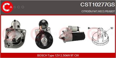 STARTER CASCO CST10277GS