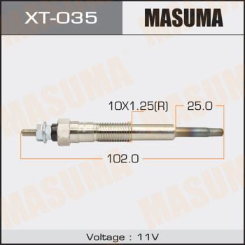 MASUMA XT-035 Свеча накаливания  для TOYOTA PICNIC (Тойота Пикник)