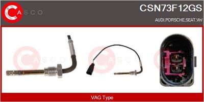 SENZOR TEMPERATURA GAZE EVACUARE CASCO CSN73F12GS