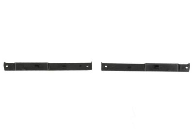 Bumper valance Voor Links/Rechts (2 st. set, zwart) past: RENAULT KANGOO III 01.21-