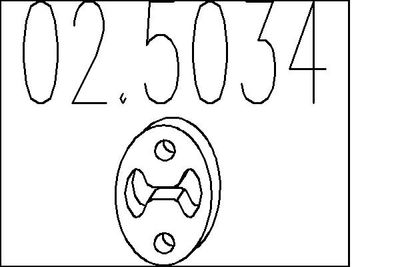 TAMPON CAUCIUC AMORTIZOR ESAPAMENT