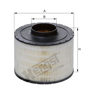 Luchtfilter 228,1x317,5x127