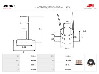 slipering, generator AS-PL ASL9023