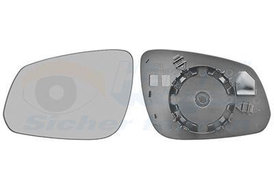 Зеркальное стекло, наружное зеркало VAN WEZEL 3726835 для OPEL KARL