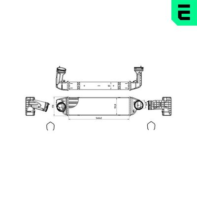 INTERCOOLER COMPRESOR
