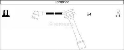 Комплект проводов зажигания NIPPARTS J5380306 для KIA AVELLA