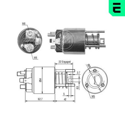 SOLENOID ELECTROMOTOR