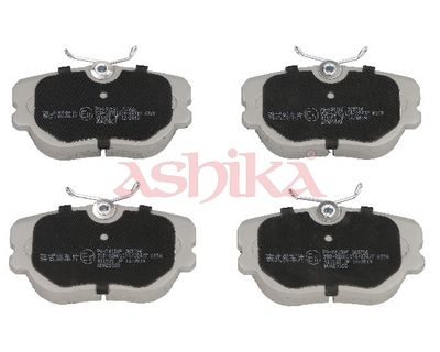 комплект спирачно феродо, дискови спирачки ASHIKA 50-00-0415